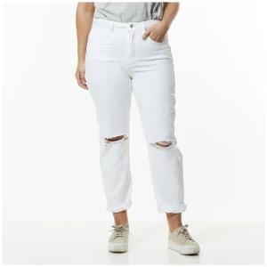 HI MOM JEAN WHITE OUT