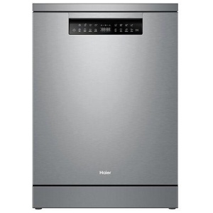 Haier 60cm Freestanding Dishwasher with Steam - Satina