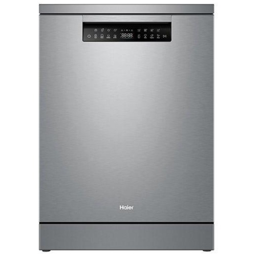 Haier 60cm Freestanding Dishwasher with Steam - Satina