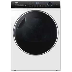 Haier 9kg Heat Pump Dryer with Steam Refresh - White