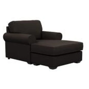 Hampton 1 Seater Chaise Sofa Grey