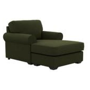 Hampton 1 Seater Chaise Sofa Mason Olive