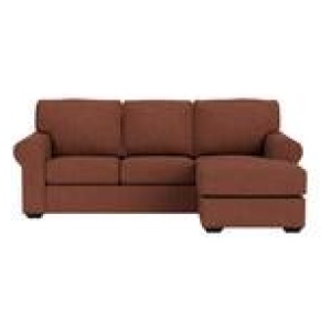 Hampton 3 Seater Chaise Sofa Bancroft Merlot