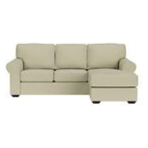 Hampton 3 Seater Chaise Sofa Brown