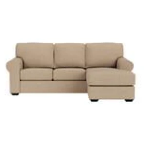Hampton 3 Seater Chaise Sofa Coney Teddy