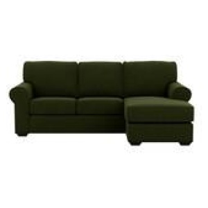 Hampton 3 Seater Chaise Sofa Mason Olive