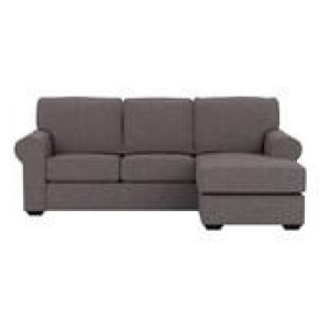 Hampton 3 Seater Chaise Sofa Purple