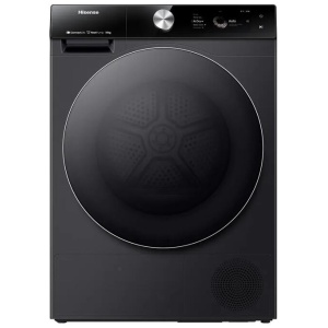 Hisense 10kg Heat Pump Dryer - Charcoal Black