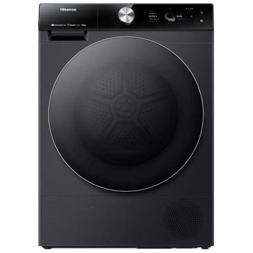 Hisense 10kg Heat Pump Dryer - Charcoal Black