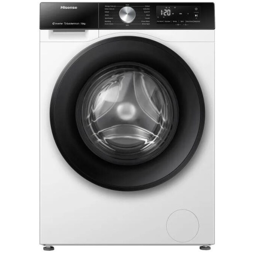 Hisense 7.5kg Front Load Washer - White