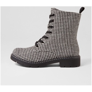 I Love Billy Anabelo2 Il Black Tweed Fabric Black Tweed Boots Womens Shoes Casual Ankle Boots
