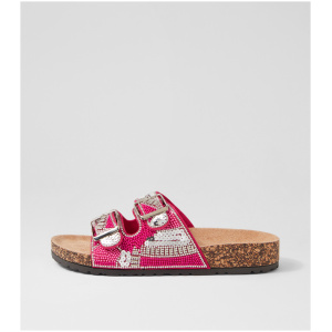 I Love Billy Yakira Il Fuchsia Multi Fuchsia Sandals Womens Shoes Sandals Flat Sandals