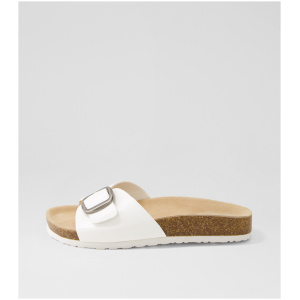 I Love Billy Zertil Il White Smooth White Sandals Womens Shoes Sandals Flat Sandals