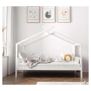 Iggy House Single Kids Bed White