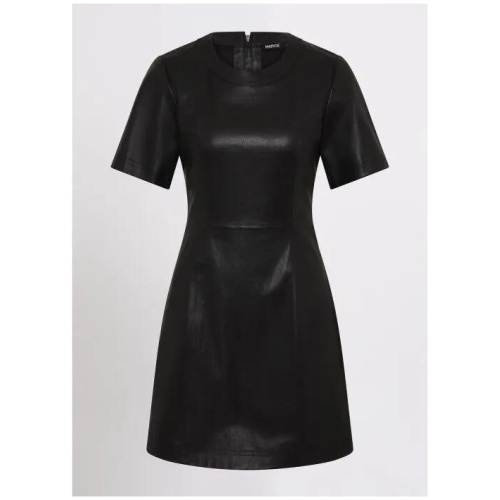 Imani Leather Mini Dress