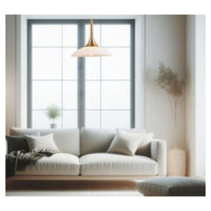 Irithel 30Cm Pendant Light White Small