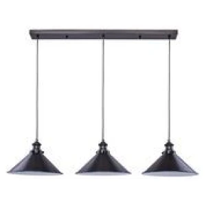 Isa 3 Tier Pendant Light Grey