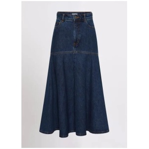 Jay Denim Midi Skirt