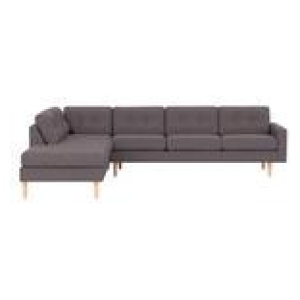 Jazz 6 Seater Modular Sofa With Left Chaise Purple 5 Seater