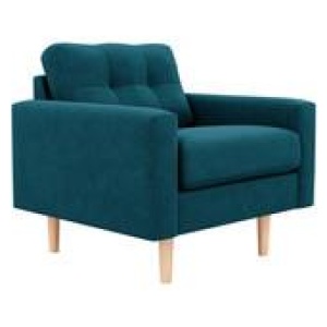 Jazz Armchair Blue 1 Seater