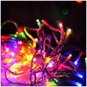 Jingle Jollys 100M Christmas String Lights 500LED Multi Colour