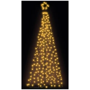 Jingle Jollys Solar Christmas Tree 3.6M LED Xmas Tree 8 Light Modes