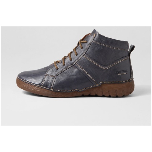 Josef Seibel Felicia 01 Js Ocean Kombi Leather Ocean Kombi Boots Womens Shoes Casual Ankle Boots