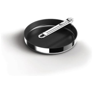 Joseph Joseph Space Steel Non Stick Stainless Steel Frypan 24cm