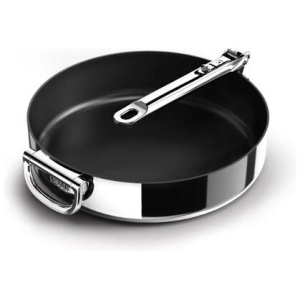 Joseph Joseph Space Steel Non Stick Stainless Steel Frypan 28cm
