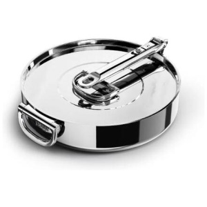 Joseph Joseph Space Steel Stainless Steel Saute Pan with Lid 28cm