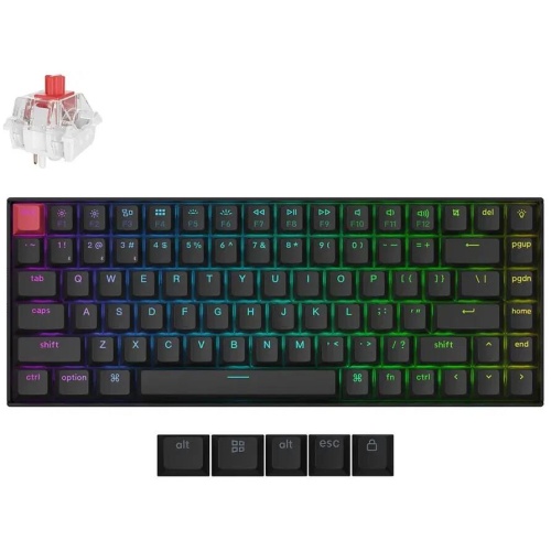 Keychron K2 V3 QMK RGB Wireless Mechanical Keyboard - Red Switch
