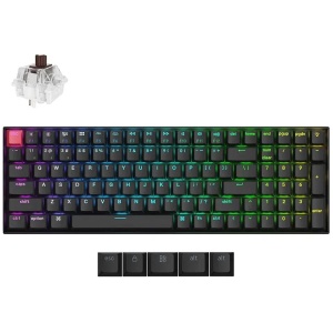 Keychron K4 V3 QMK RGB Wireless Aluminum Mechanical Keyboard - Super Brown Switch