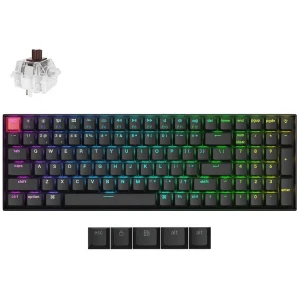 Keychron K4 V3 QMK RGB Wireless Aluminum Mechanical Keyboard - Super Brown Switch