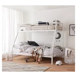Kids Cosmic Single & Double Bunk Bed White