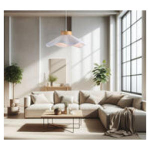 Kristen 50Cm Pendant Light White Large