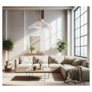 Kristen 50Cm Pendant Light White Large