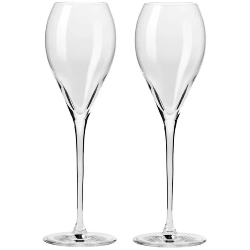 Krosno Duet 2-Piece 230 ml Champagne Flute Set