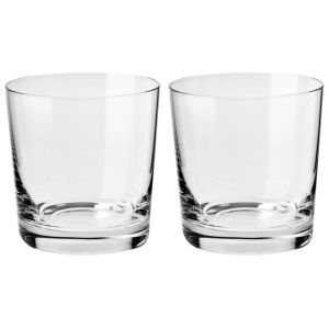 Krosno Duet 2-Piece 430 ml Whisky Tumbler Set