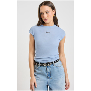 Ksubi Staple SS Tee Ice Blue Sheer