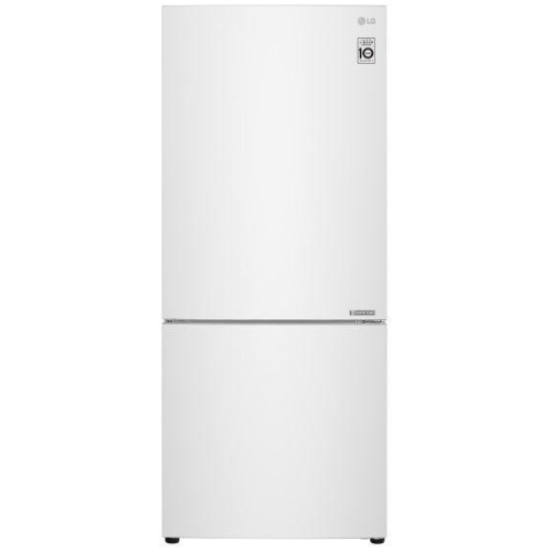 LG 420 Litre Bottom Mount Refrigerator - White