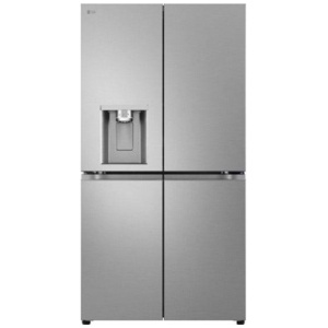 LG 637 Litre French Door Refrigerator with Ice & Water - Stainless Steel