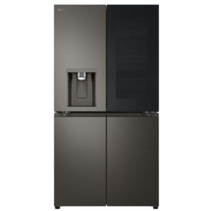 LG 642 Litre French Door Refrigerator with InstaView - Black Stainless Steel