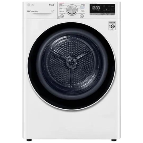 LG 8kg Heat Pump Dryer - White