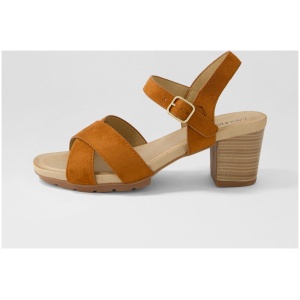 Laguna Quays Hannie Lq Brandy Microsuede Brandy Sandals Womens Shoes Casual Heeled Sandals