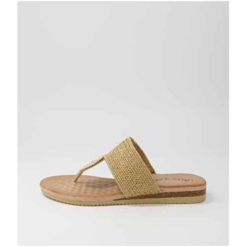 Laguna Quays Kendra Lq Sand Raffia Sand Sandals Womens Shoes Casual Sandals Flat Sandals