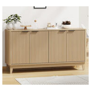 Lancaster 4 Door Buffet Neutral