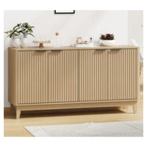 Lancaster 4 Door Buffet Neutral