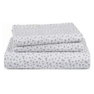 Lane Linen Queen Quilt Cover Set Grey