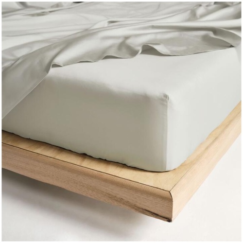 Linen House 300 Thread Count Cotton Percale Fitted Sheet