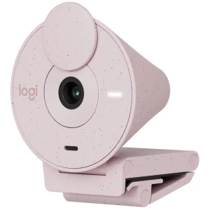Logitech Brio 300 Full HD Webcam w/ Privacy Shutter 960-001449 - Rose